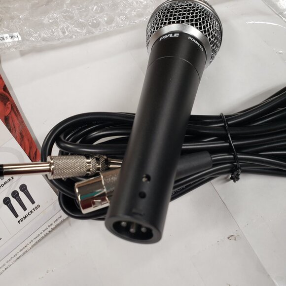 Pyle Handheld Microphone PDMIC58 - Dynamic Moving Coil Cardioid Unidirectional - Picture 4 of 8